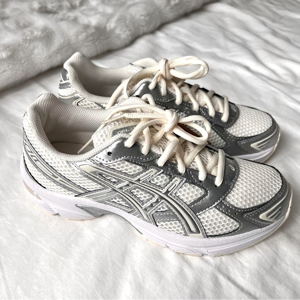 Asics Gel-1130 Cream/Pure Silver Sneakers, Stock-X Authenticated